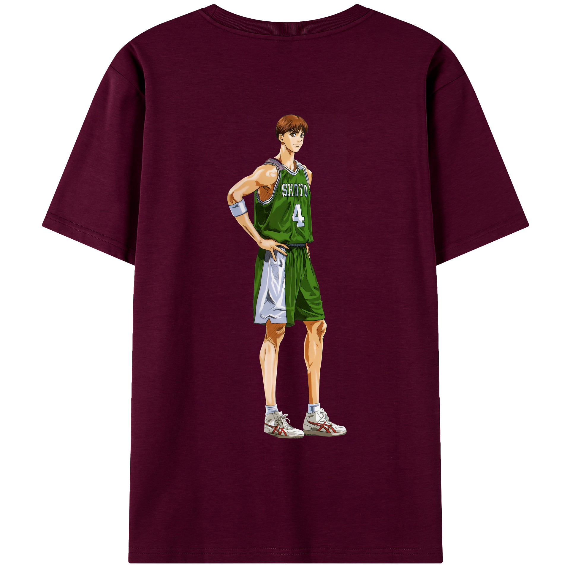 SLAM DUNK／スラムダンク レディース半袖Tシャツ(バックプリント)